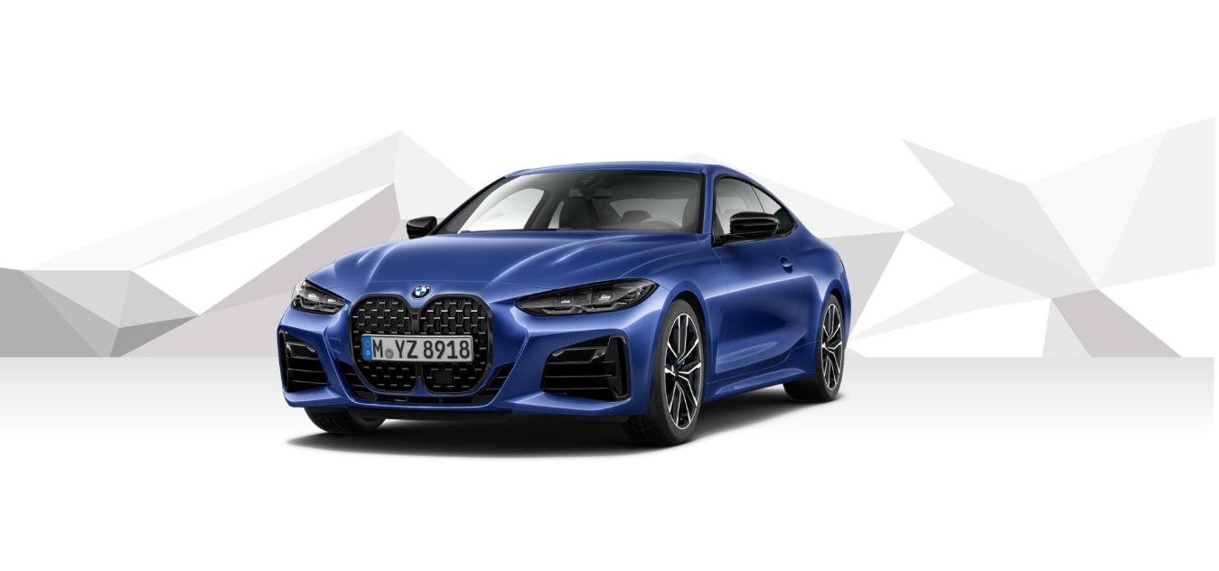 BMW M440i xDrive coupé - modrá metalíza Portimao Blue - autoibuy,com